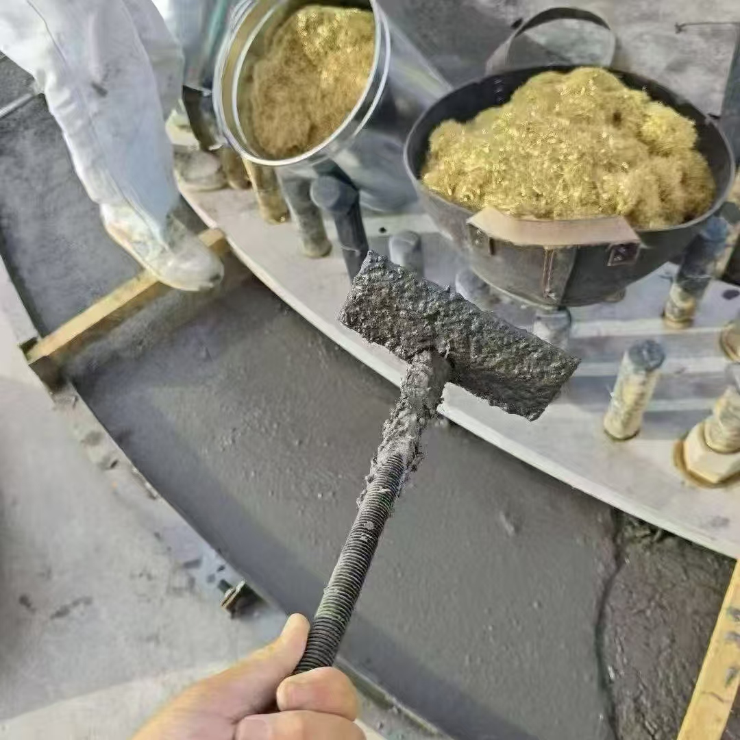 蔡甸C120钢纤维高强无收灌浆料 轧机压缩机汽轮机发电机锻压设备底座灌浆材料